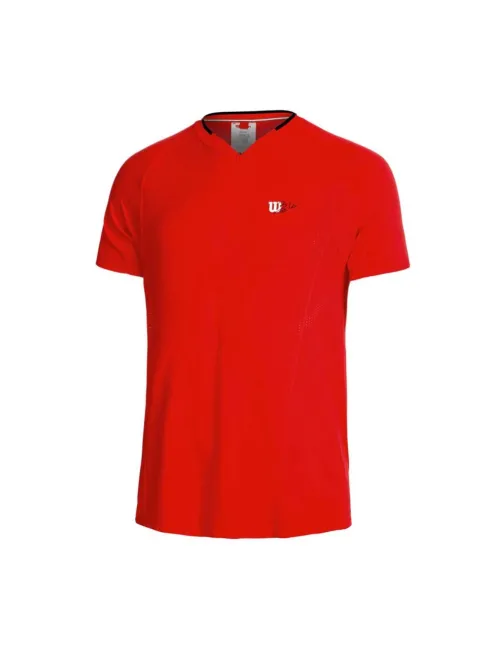 Camiseta Wilson Series Seamless Zip Henley 2.0 | Ofertas de pádel